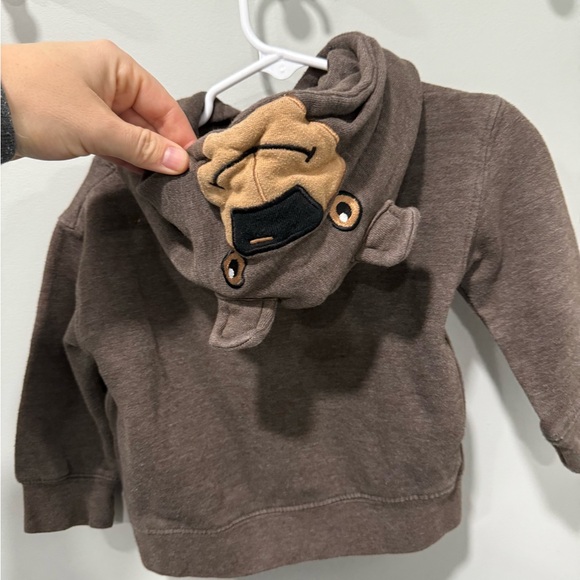 Boys Michigan bear hoodie size 2T - Picture 2 of 4